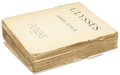 James Joyce ''Ulysses'' First English Edition From 1922 -- #389 of 2,000 Copies in the Limited Edition